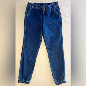 NWT J-Crew (MT) Medium TallHigh Rise soft denim woman joggers